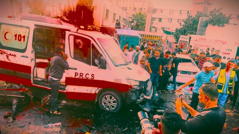Gaza's Second Largest Hospital Al Quds Runs Out Of Fuel, Cut Off: PRCS